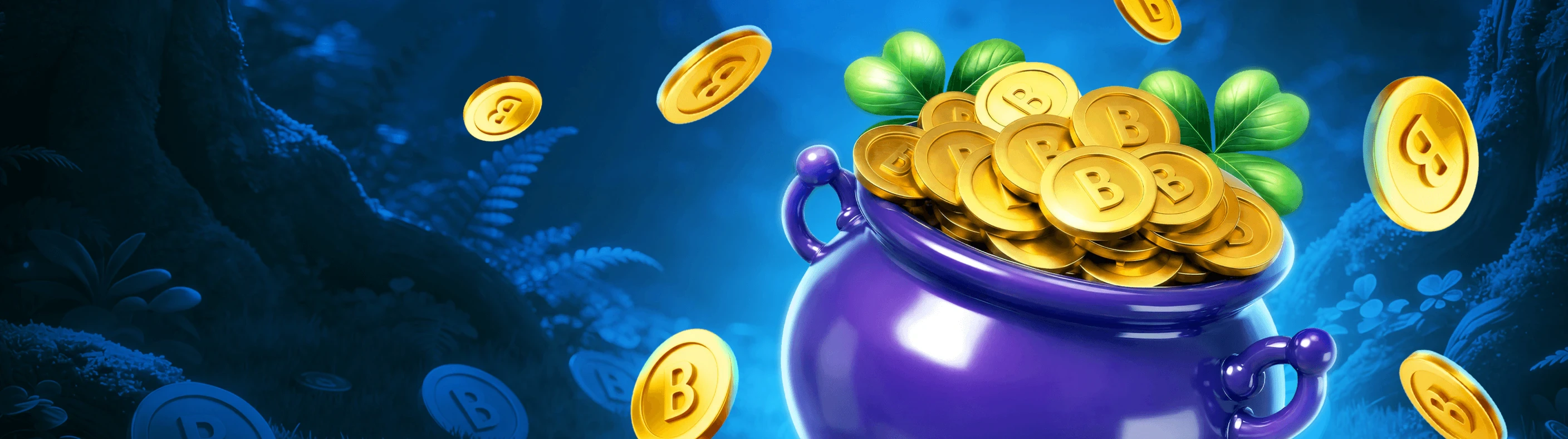 Промо Twin с золотыми монетами